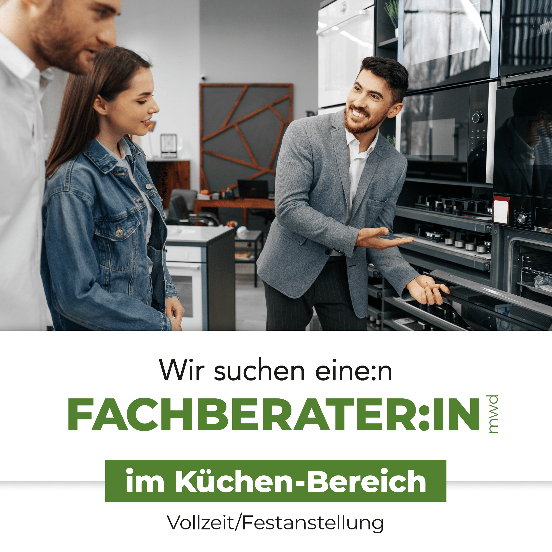 Vorschaubild für die Stelle als Küchenberater:in