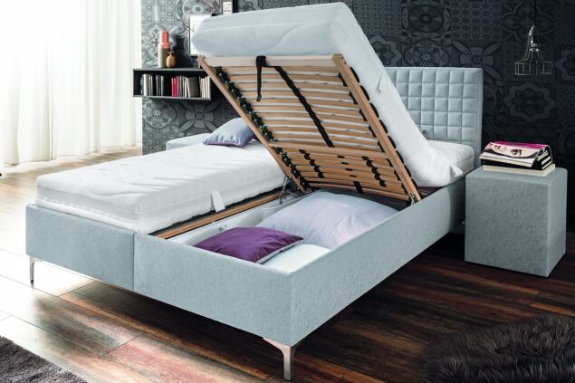 Polsterbett Bettkastenfunktion