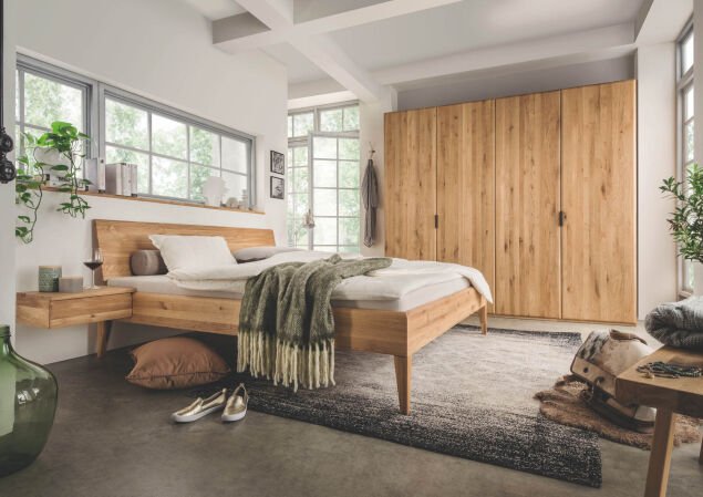 mh Endlosschrank gerade Front Front I Bett 1020 mit 1400Fussen RGB